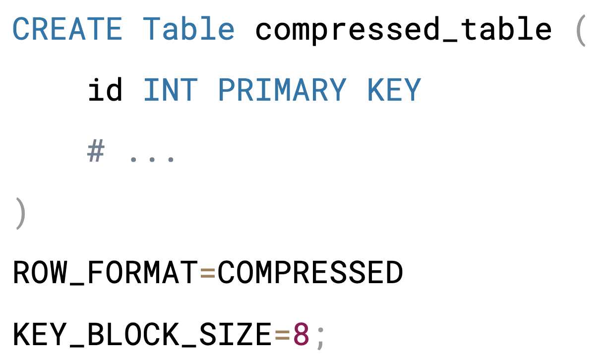 create-table-with-table-compression