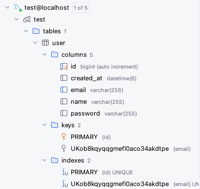 ddl-auto-result-datagrip